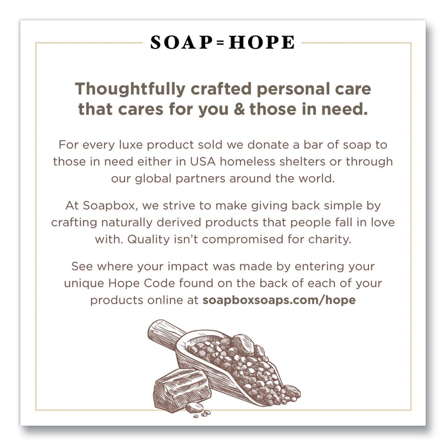 Hand Soap by Soapbox SBX77148CT