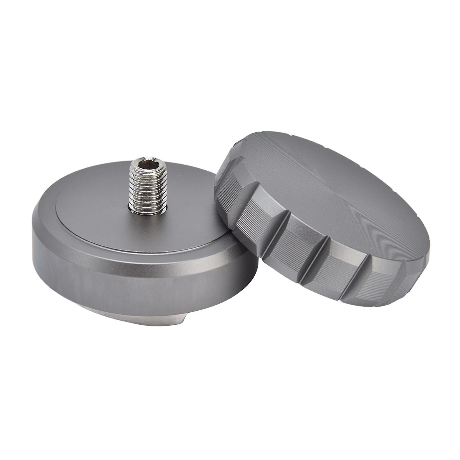 Coffee Tamper 53mm Adjustable Stainless Steel Distributor For Home Office Commercial Usesilver