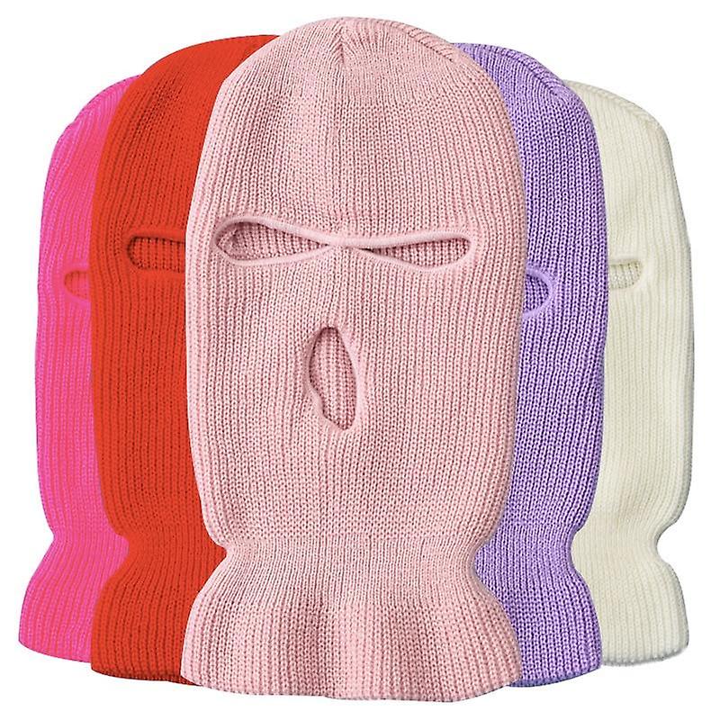 3 Hole Full Face Mask Winter Cap