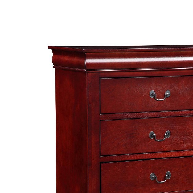 Louis Philippe Chest Cherry Acme Furniture