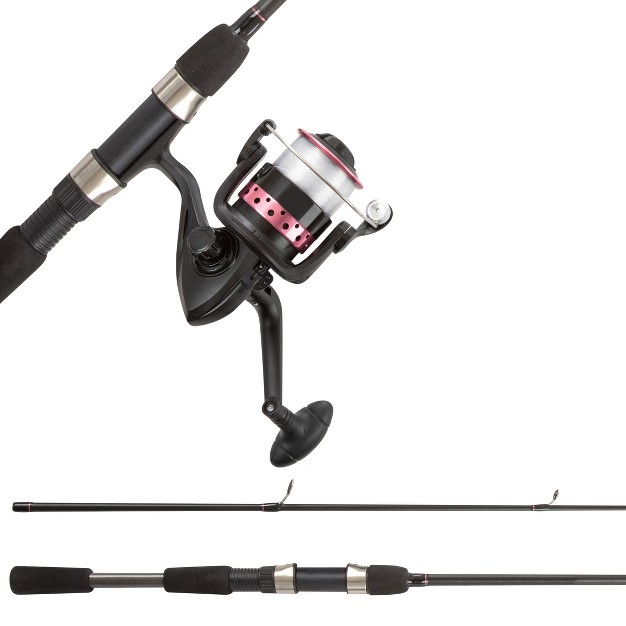 Leisure Sports Spinning Rod And Reel Fishing Combo 6 x27 6 quot Pink