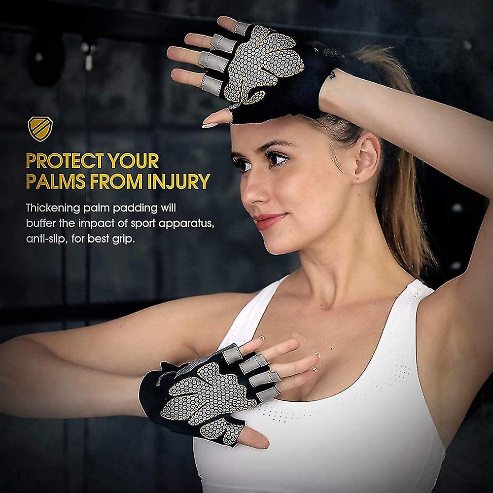 Workout Gloves Weight Lifting Gloves With Wrist Wrap Support