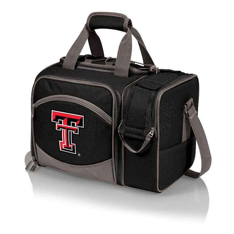 Picnic Time Texas Tech Red Raiders Malibu Picnic Basket Cooler Set