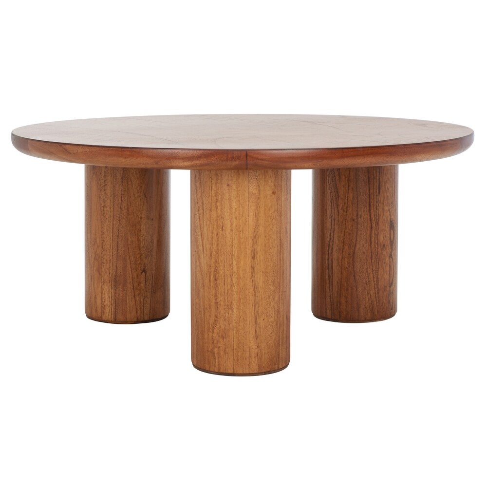 SAFAVIEH Mork 3 Leg Round Coffee Table   40\