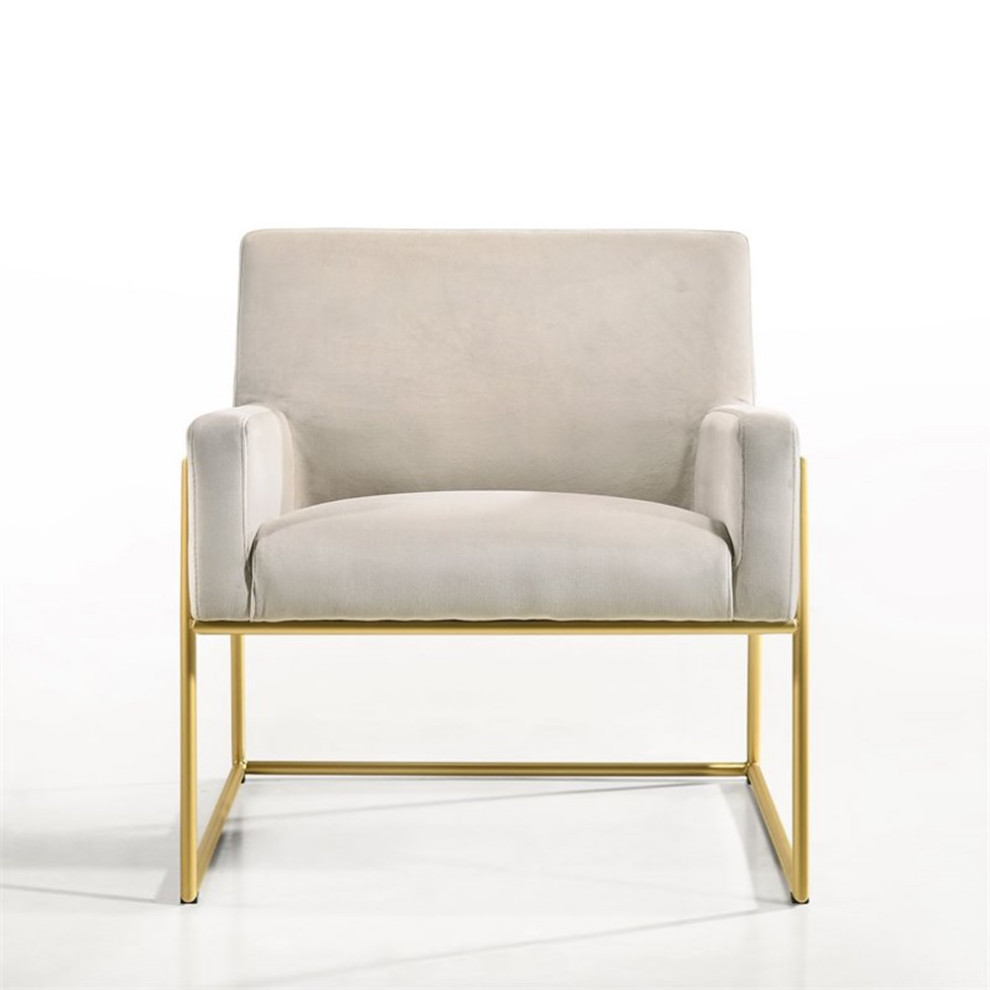 Milano Lounge Accent Chair   Contemporary   Armchairs And Accent Chairs   by Homesquare  Houzz