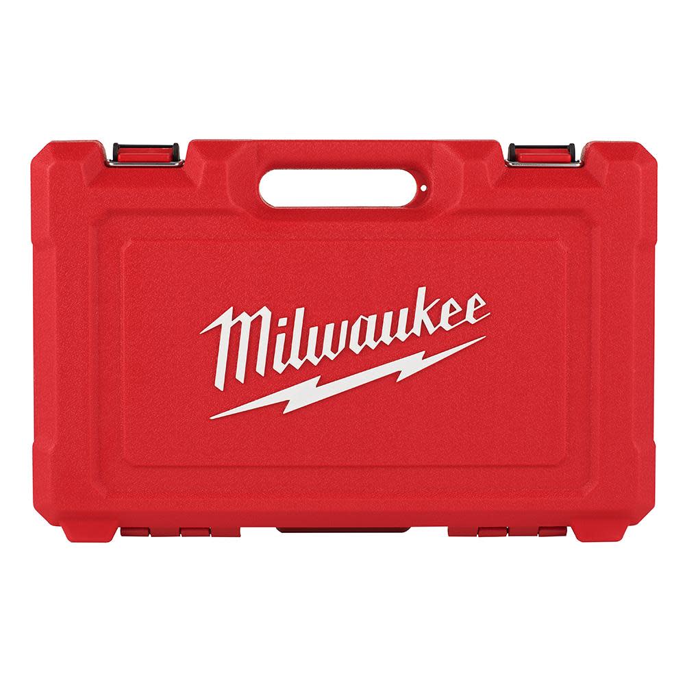 Milwaukee SHOCKWAVE Impact Duty™ 3/8 Drive SAE and Metric Deep 6 Point Socket Set， 43pc ;