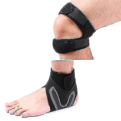 1 Pair Knee And Ankle Supports Set