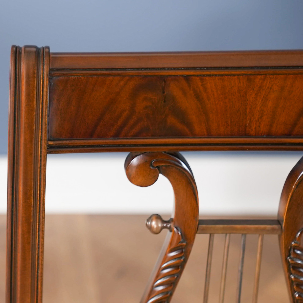 Lyre Side or Harp Back Side Chair   Traditional   Dining Chairs   by Niagara Furniture  Houzz