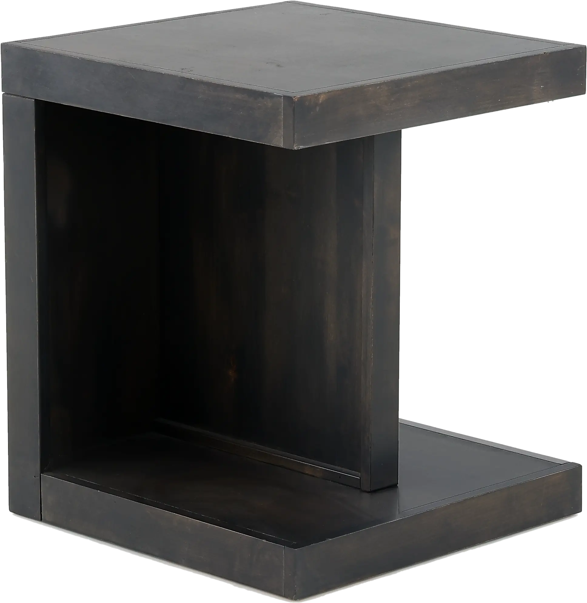 Avery Loft Ghost Black End Table