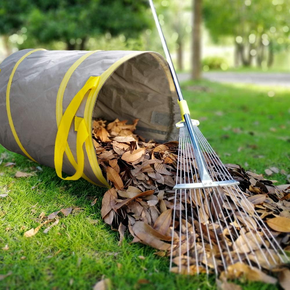 Jardineer 3-Pack 30 Gallon Leaf Bags - Pop Up Trash Can Yard Waste Garden Bag Container