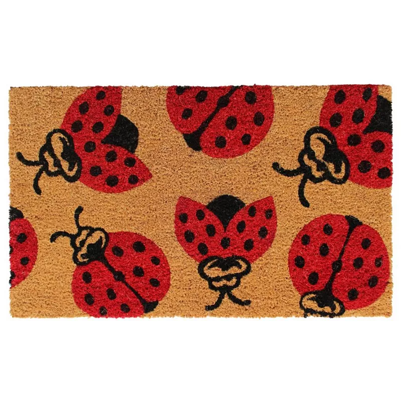 RugSmith Lady Bug Doormat