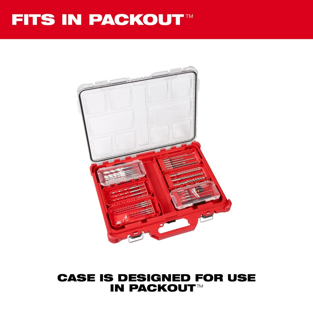 Milwaukee SDS Plus MX4™ 4 Cutter Drill Bit Kit 8pc ;