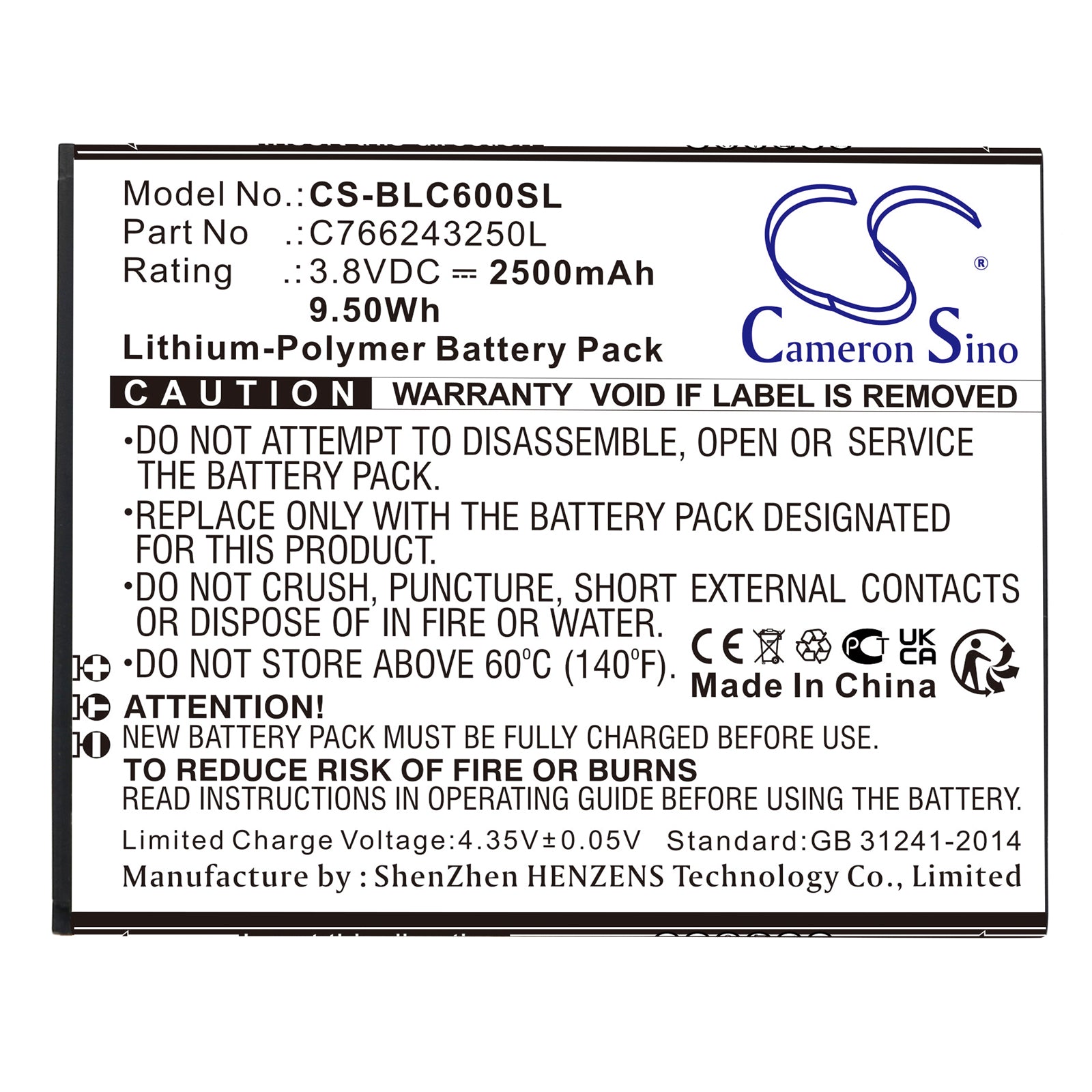 BLU C0090P C6 Mobile Phone Replacement Battery BatteryClerkcom Mobile Phone