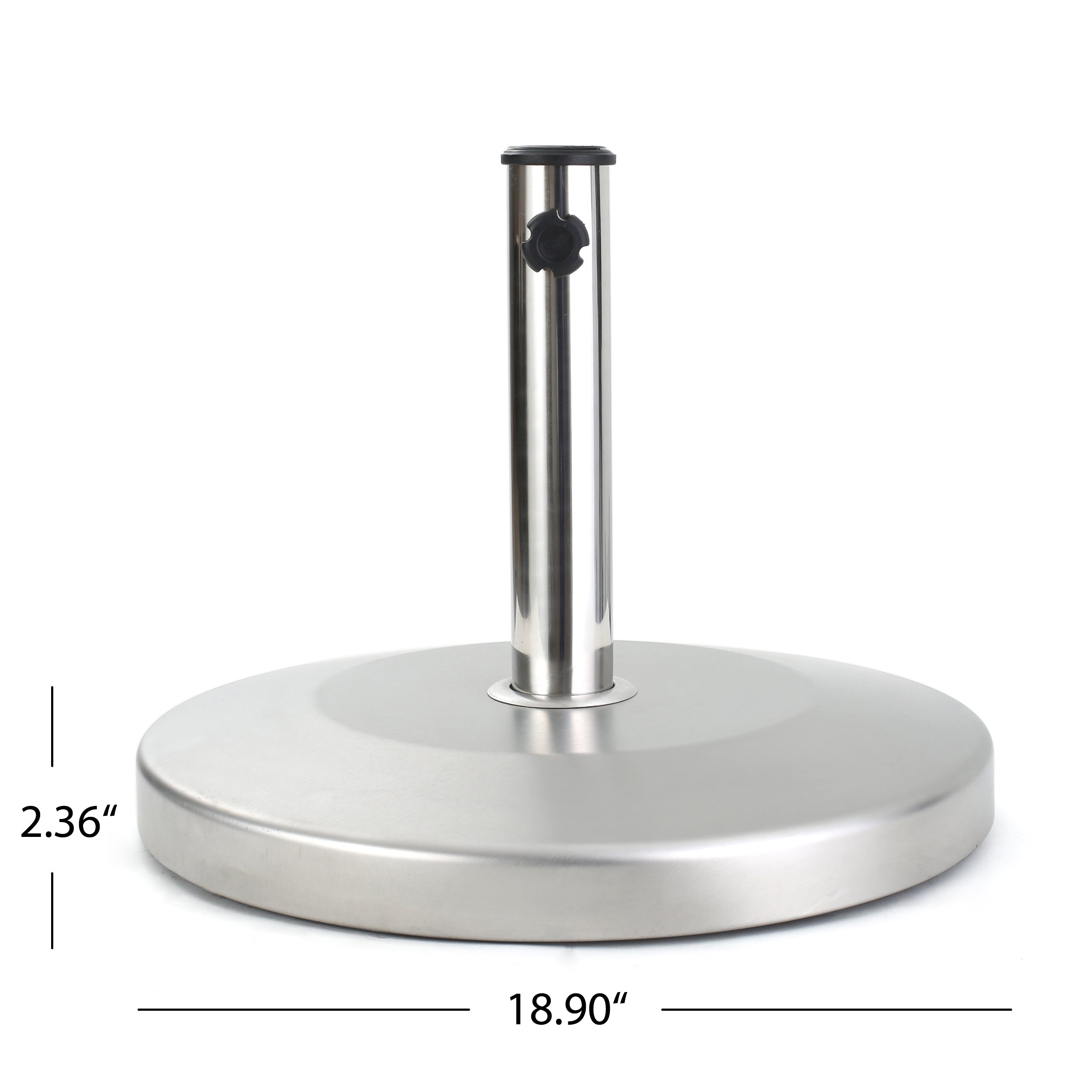 Norcross 50lbs Stainless Steel Round Umbrella Base