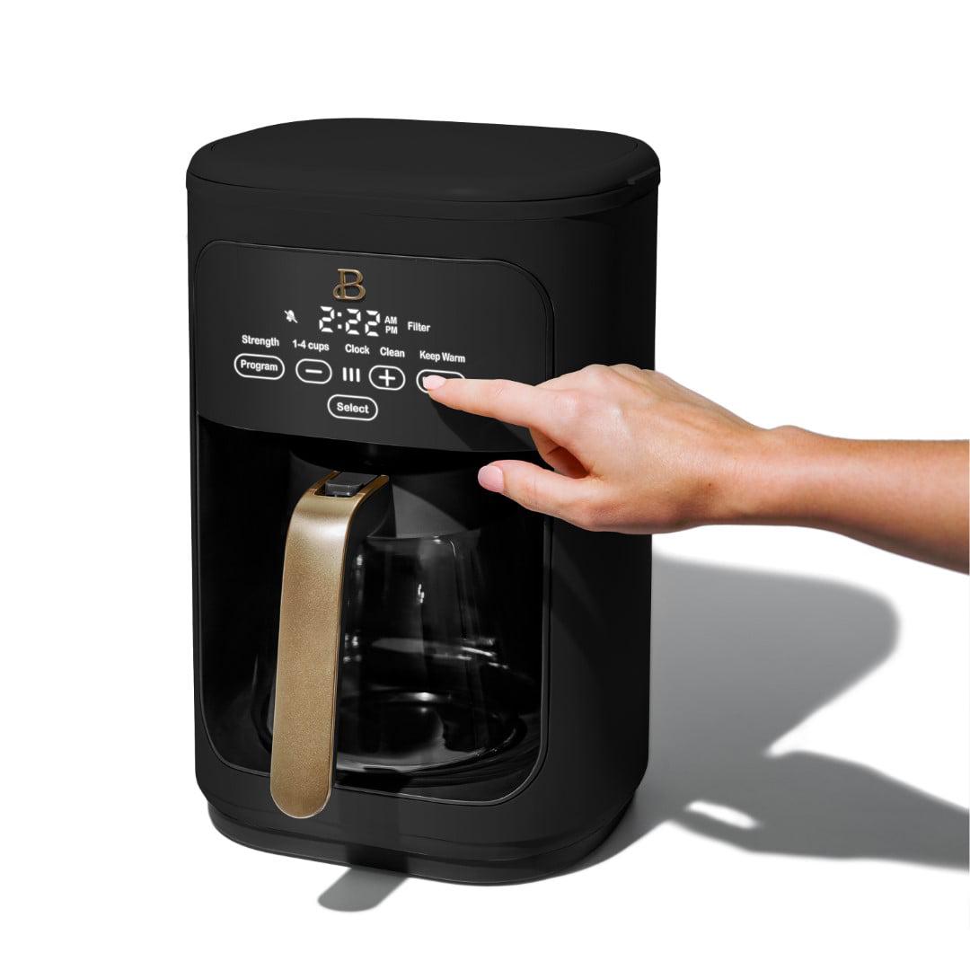 Beautiful 14 Cup Programmable Touchscreen Coffee Maker Black Sesame by Drew Barrymore  Crowdfused