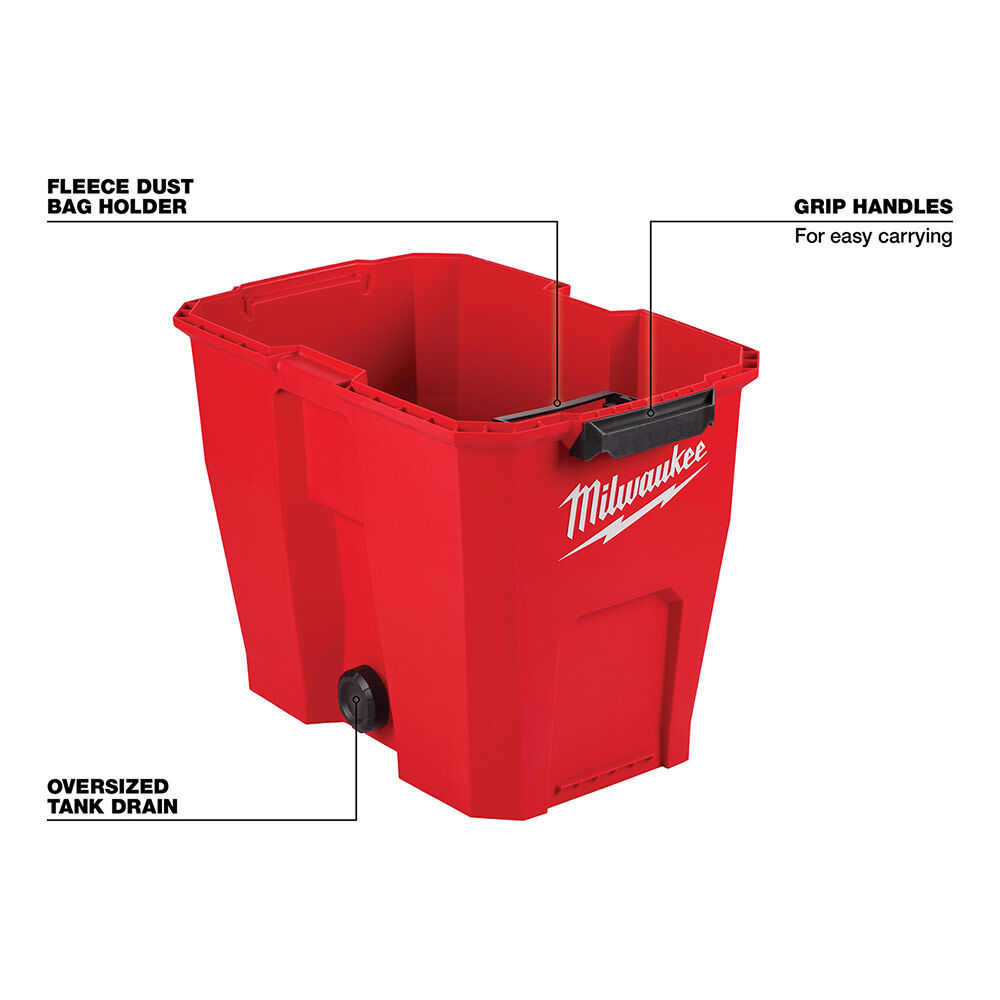 Milwaukee 12 Gallon Wet/Dry Vacuum Tank 0932-20 from Milwaukee