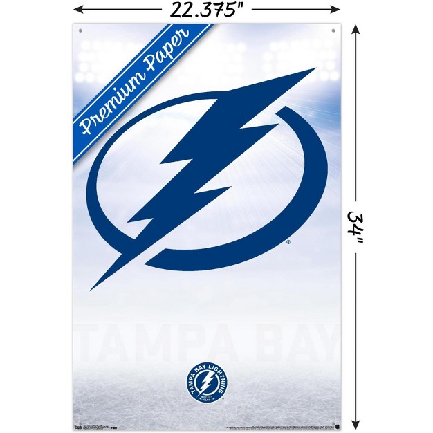 Trends International Nhl Tampa Bay Lightning Logo 17 Unframed Wall Poster Prints