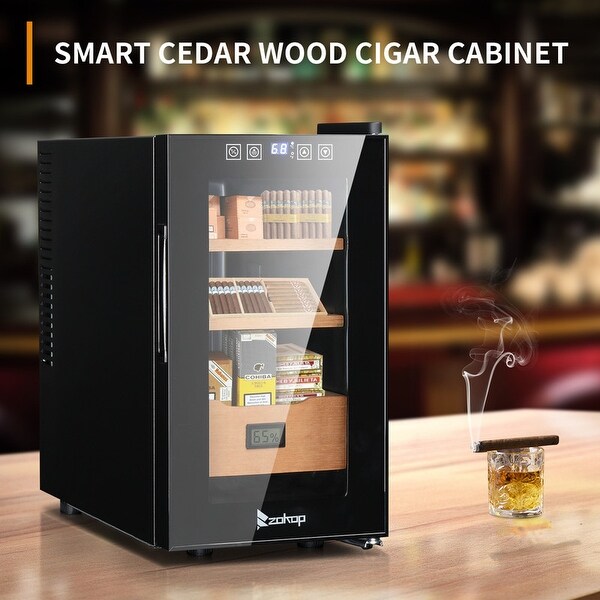 150 Cigar Cooler Humidor with Hygrometer