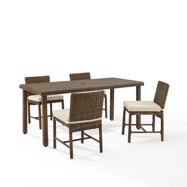 5pc Bradenton Outdoor Steel Dining Set Crosley