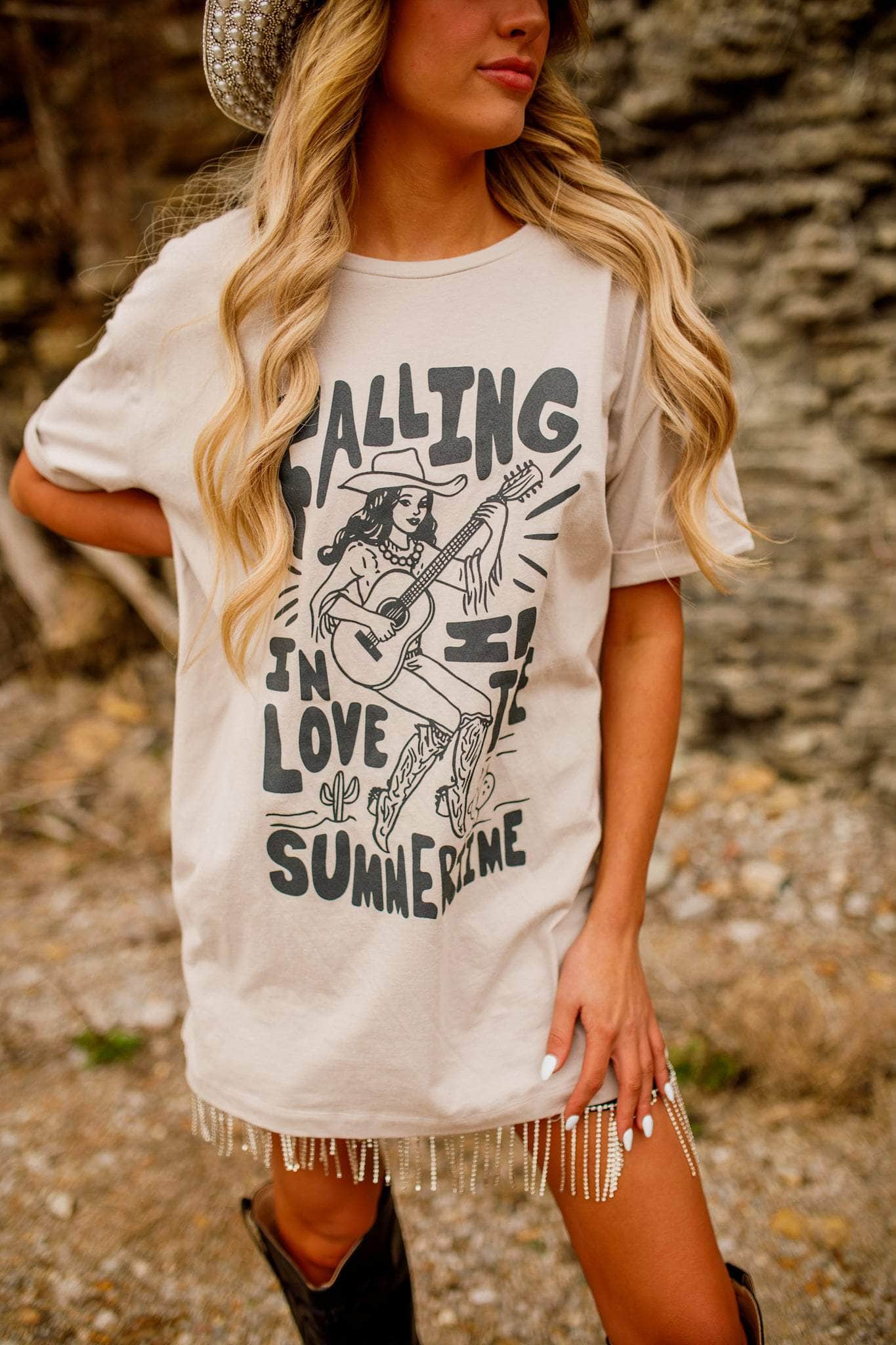 Falling In Love Graphic Tee