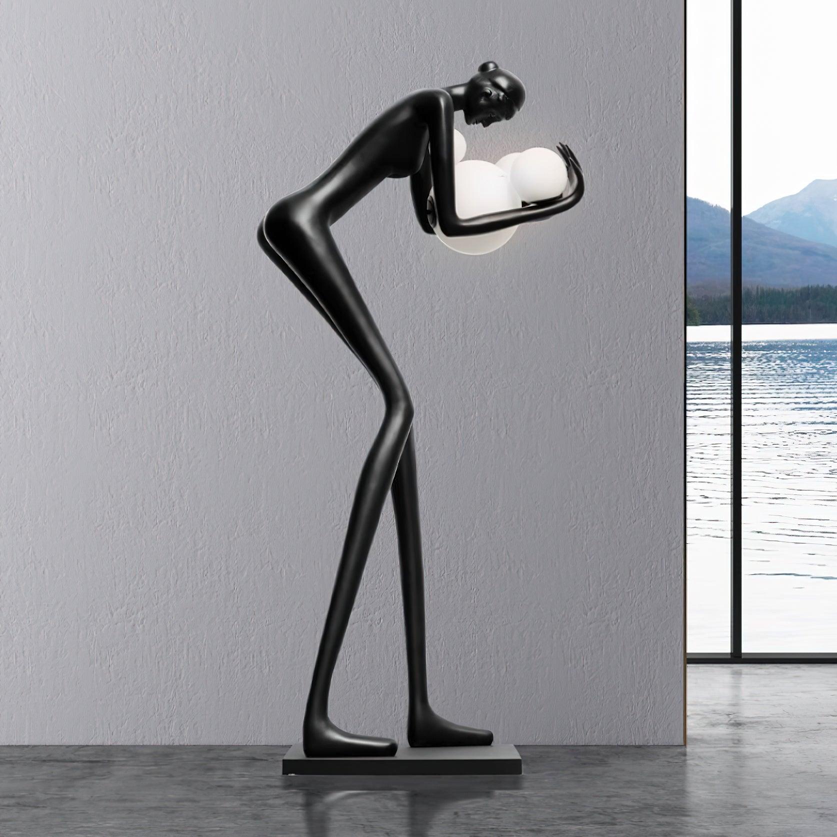 Sentinel Sculpture Floor Lamp