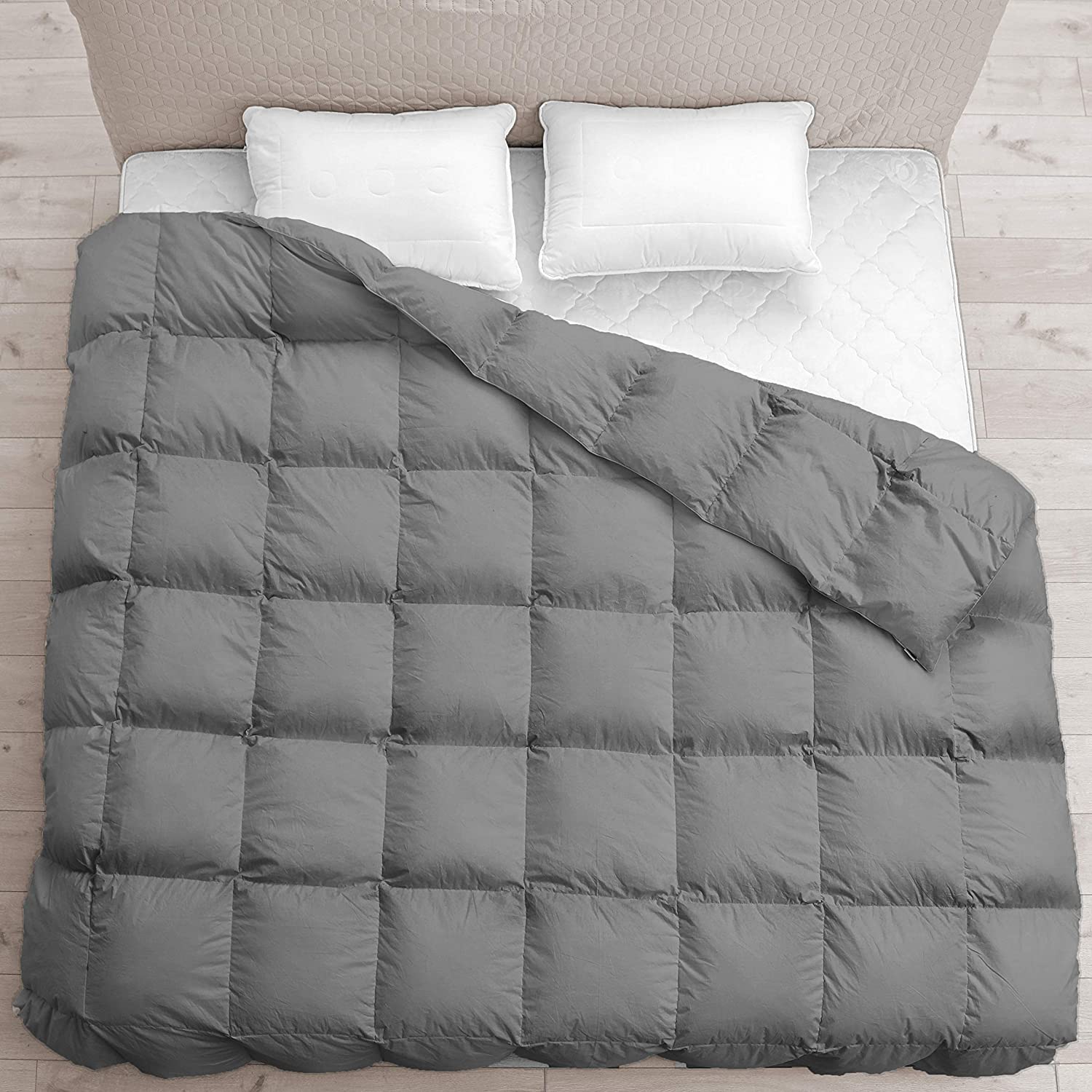 Premium Quality Heavy Quilted Comforter - Duvet Insert - Stand Alone Comforter - with Corner Tabs -Hypoallergenic -Plush Microfiber Fill