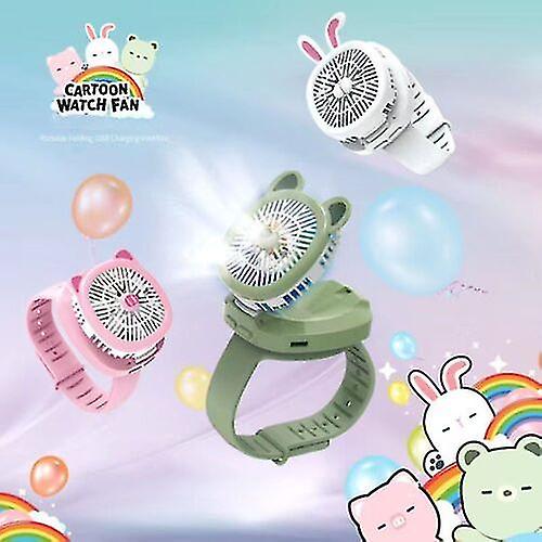 Usb Mini Small Outdoor Rechargeable Fans Sports Fans Silent Portable Watch Fan