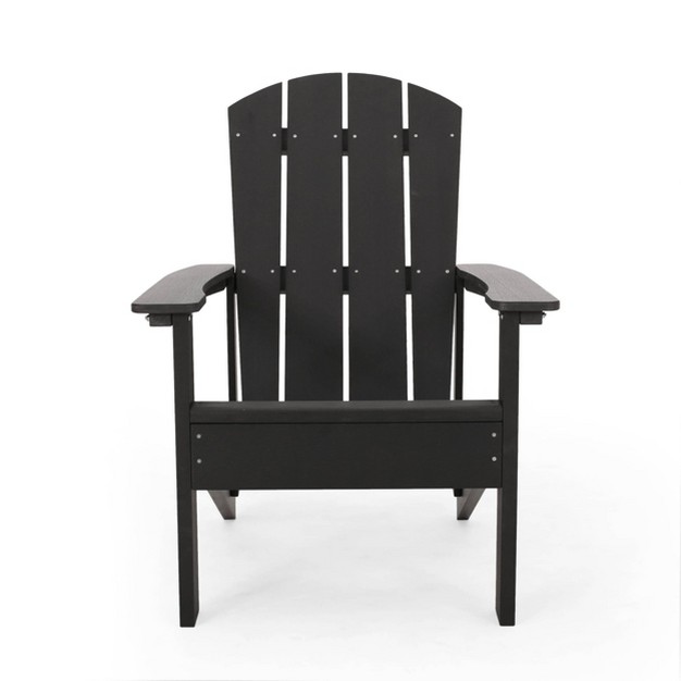 Culver Outdoor Faux Wood Adirondack Chair Christopher Knight Home