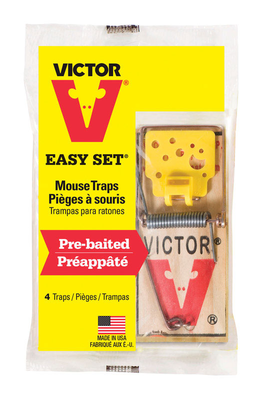 EASY SET MOUSE TRAP 4PK