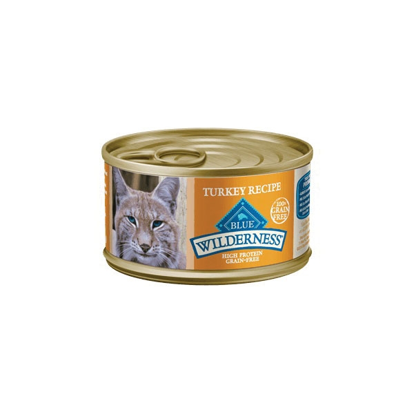 Blue Buffalo Wilderness Turkey Canned Cat Food， 5.5 oz