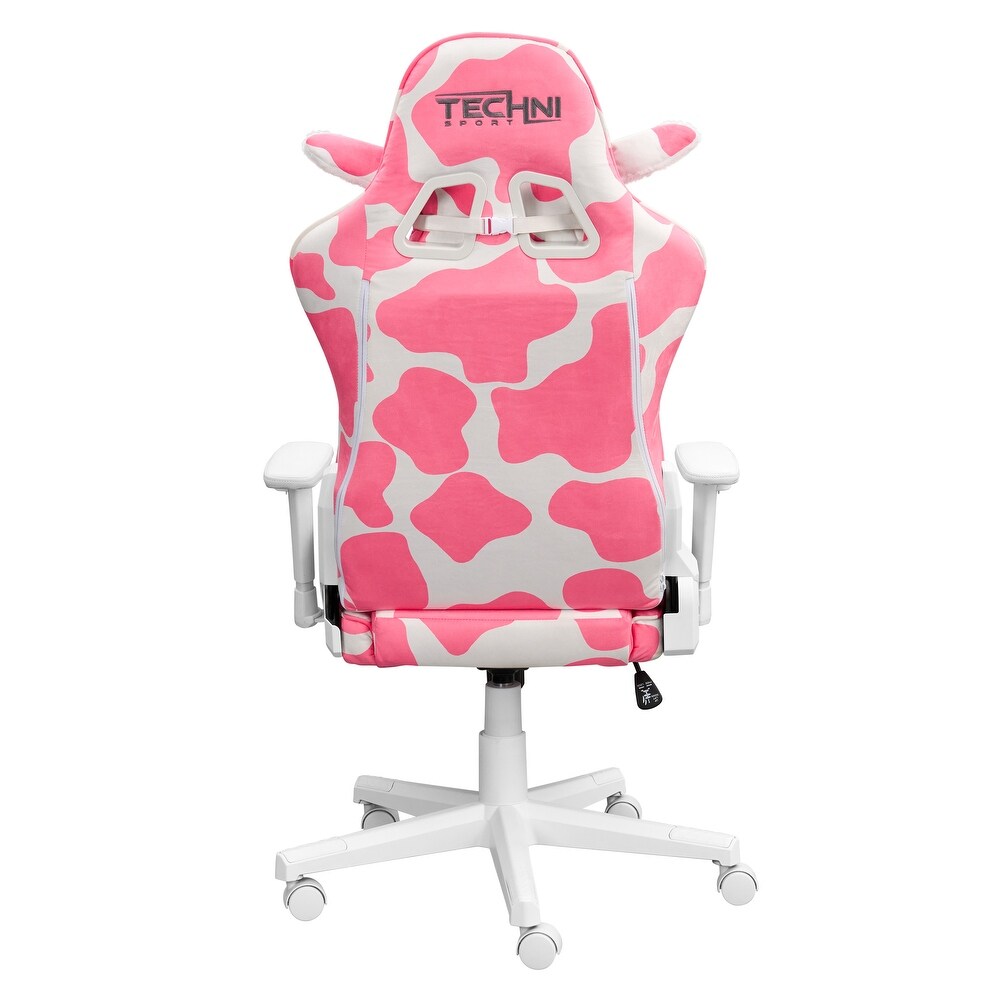 Techni Sport TS85 Cow Print Series Gaming Chair