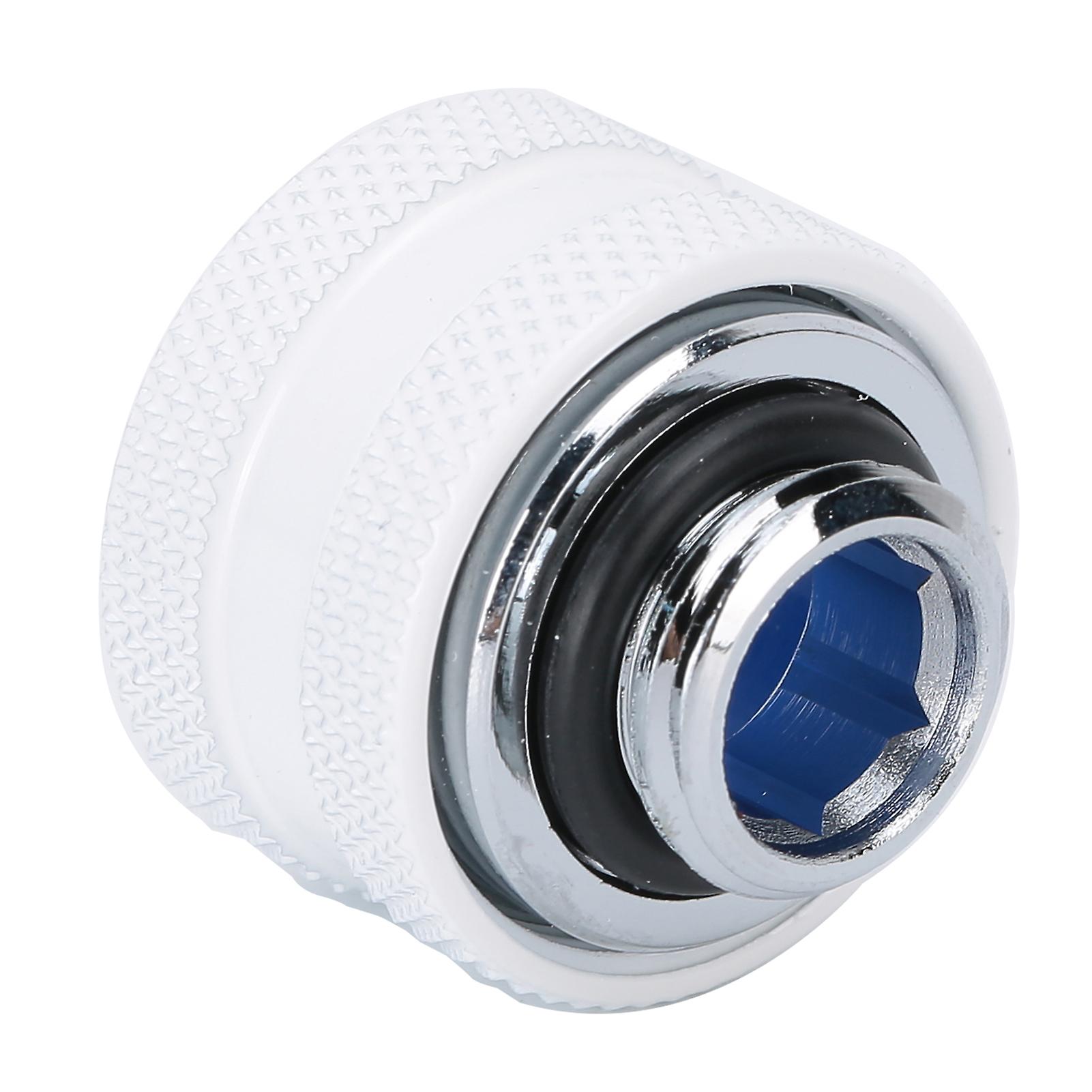 Quick Twist Connector G1/4 External Thread Fittings For Computer Water Cooling Hard Tubewhite