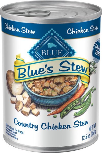 Blue Buffalo Blue's Country Chicken Stew Grain-Free Canned Dog Food