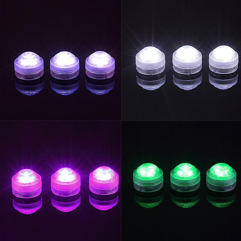 Wireless Remote Control Led Multi Color Spotlight Waterproof Party Lamp Decor Light