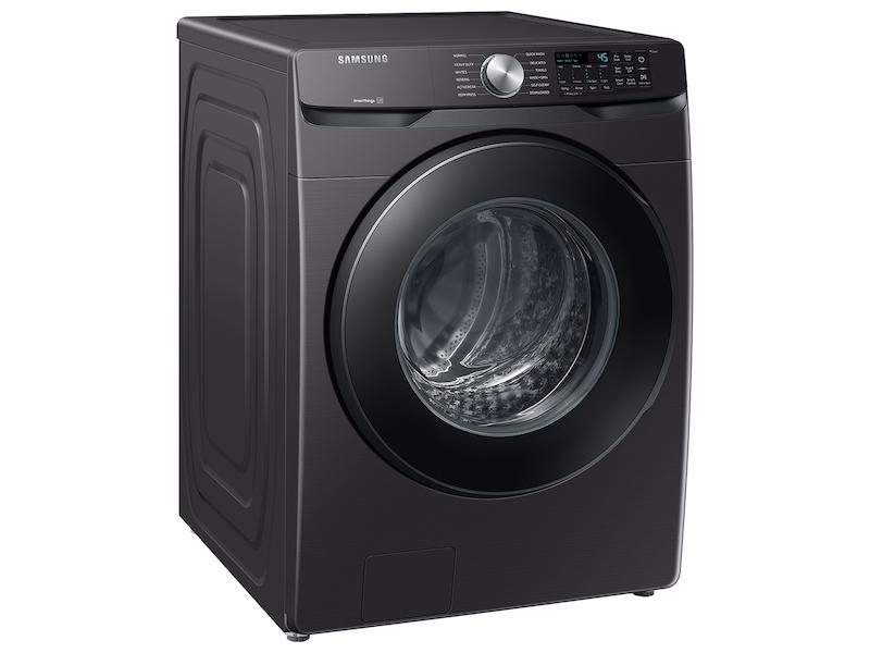 Samsung WF51CG8000AV 5.1 Cu. Ft. Extra-Large Capacity Smart Front Load Washer With Vibration Reduction Technology+ In Brushed Black