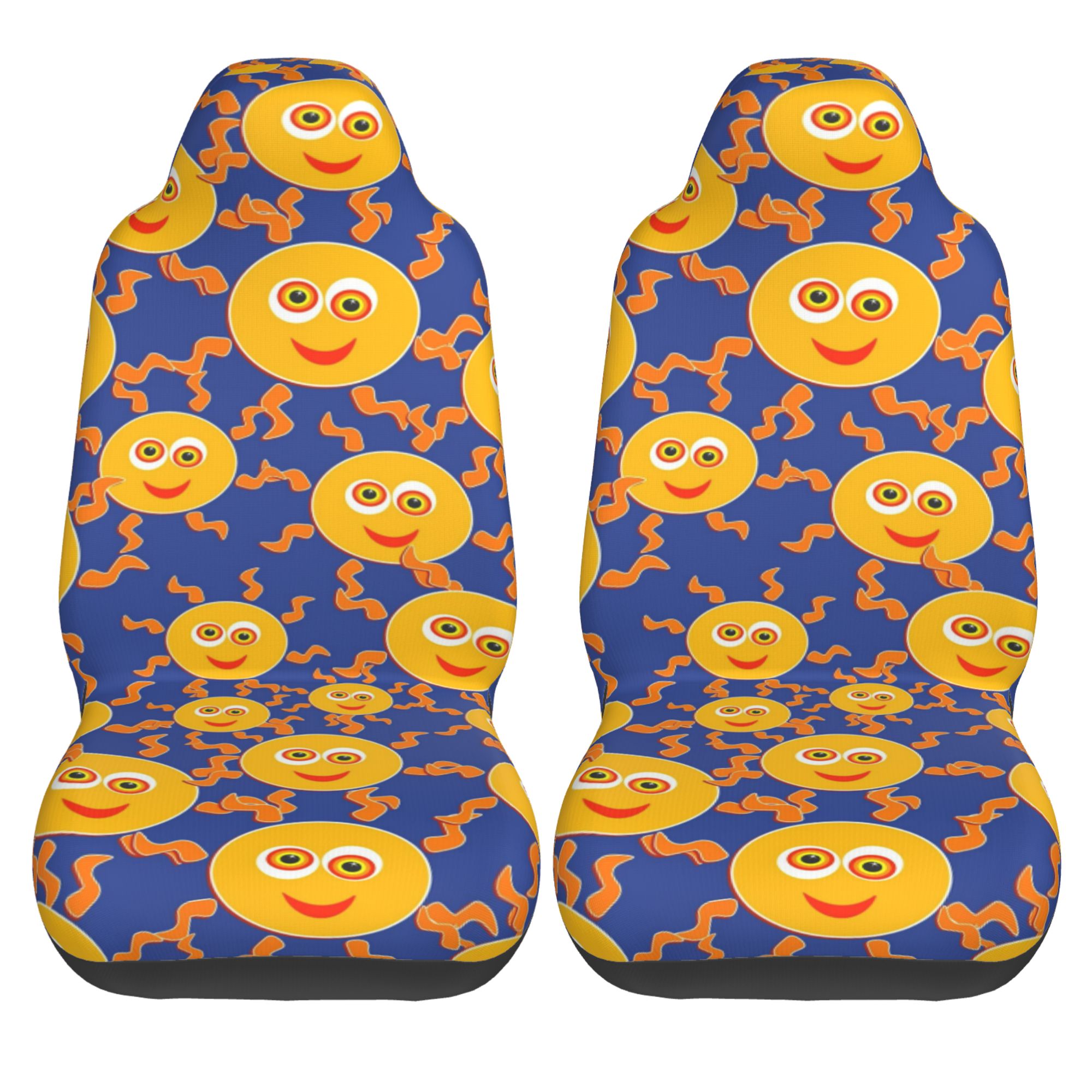 ZICANCN Car Seat Cover Seamless Tile Background Car Front Seat Covers Protectors ， Automotive Seat Covers for Cars Trucks Suv