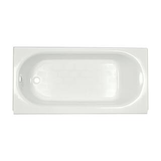 American Standard Princeton 72 in. x 100 in. Soaking Bathtub with Left Hand Drain in White 2392.202.020