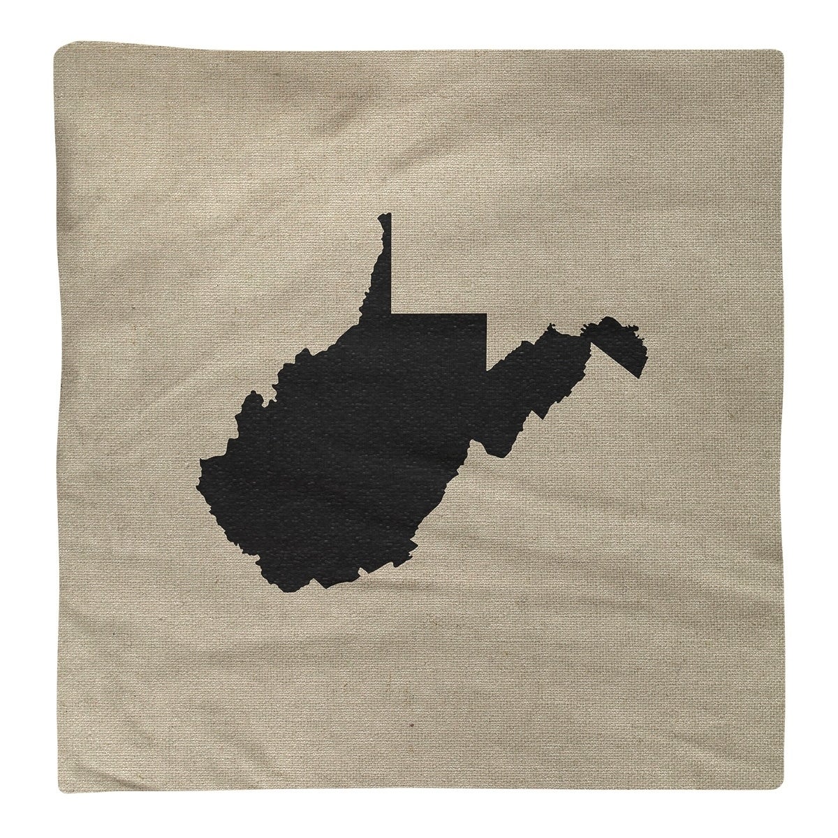 West Virginia Silhouette Napkin