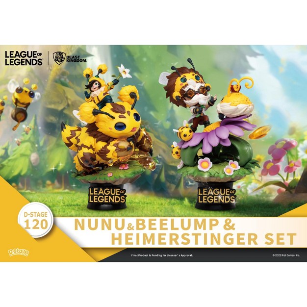 Riot League Of Legends nunu amp beelump amp heimerstinger Set d stage