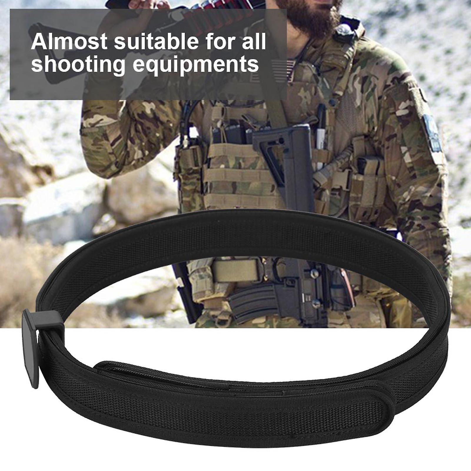 Outdoor Tactics Competition High Speed Special Shooting Waist Belt (black Xl)