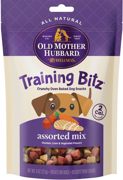 Old Mother Hubbard Training Bitz Assorted Flavors Crunchy Baked Dog Treats