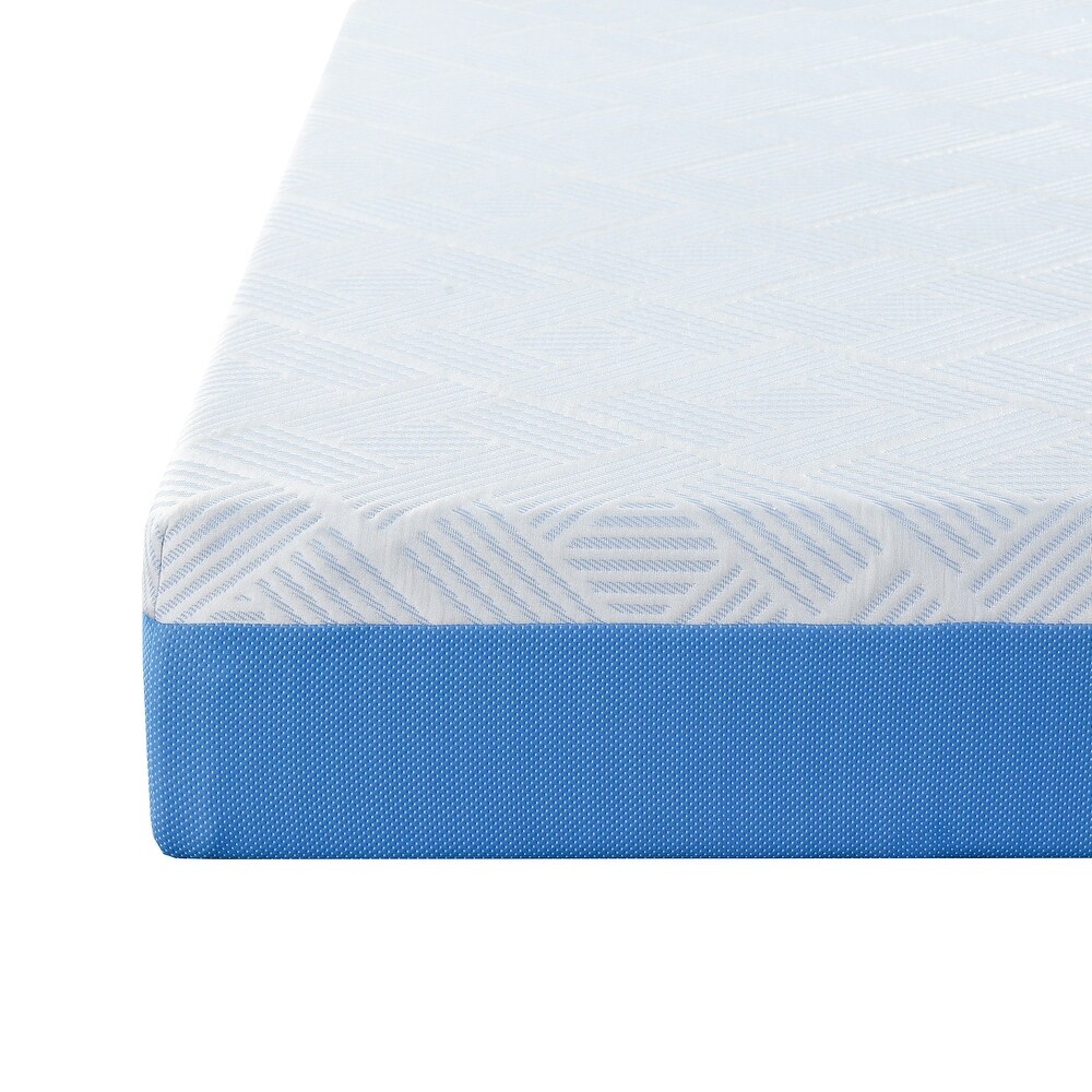 Sleeplanner 10 Inch Cool Plus Gel Memory Foam Mattress