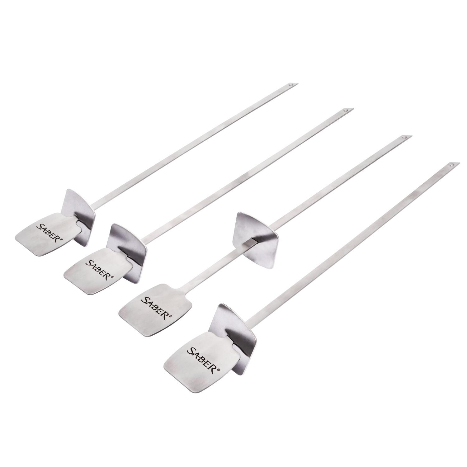 Saber Stainless Steel Skewer W/ Sliders Set