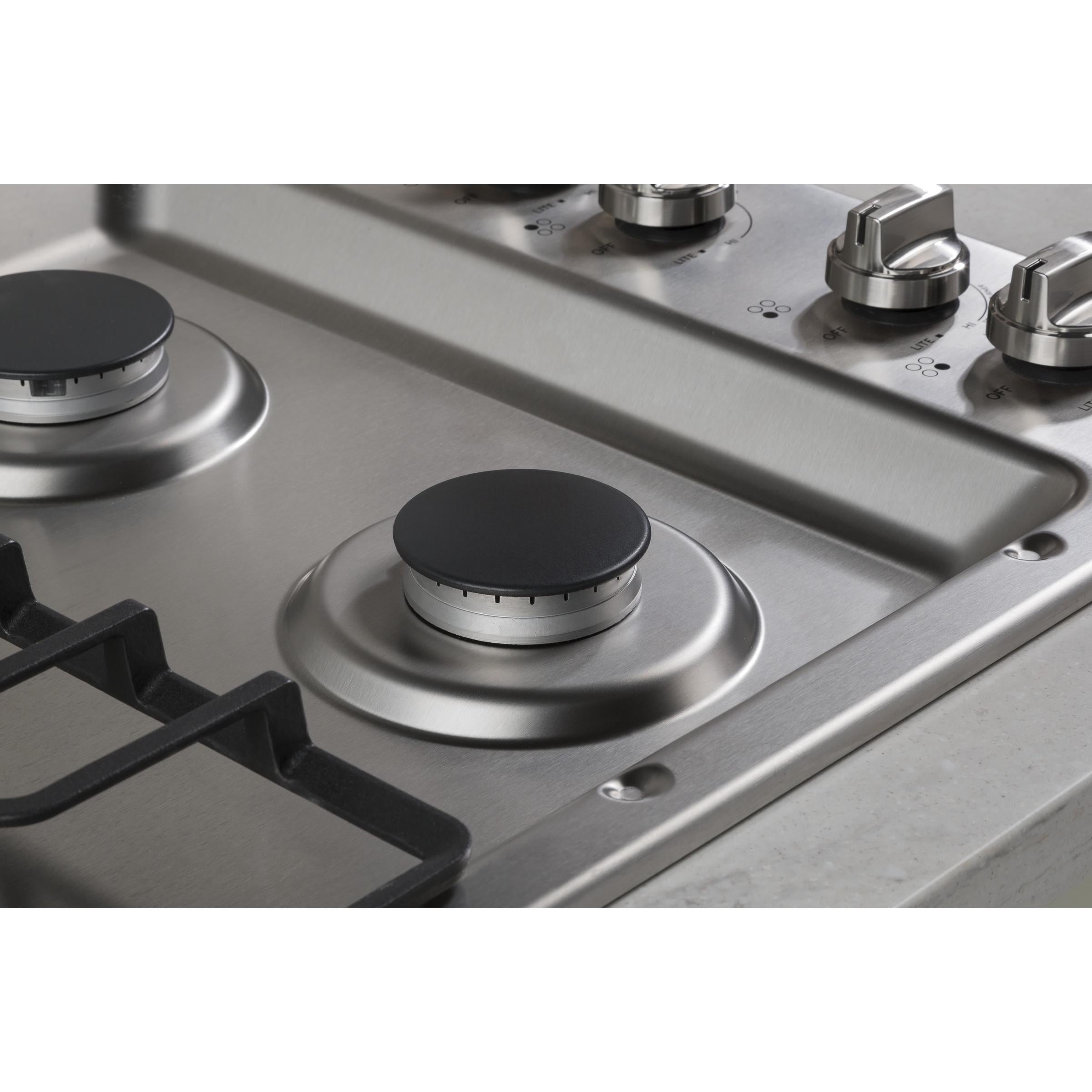 GE 30-inch Built-In Gas Cooktop JGP3030SLSS