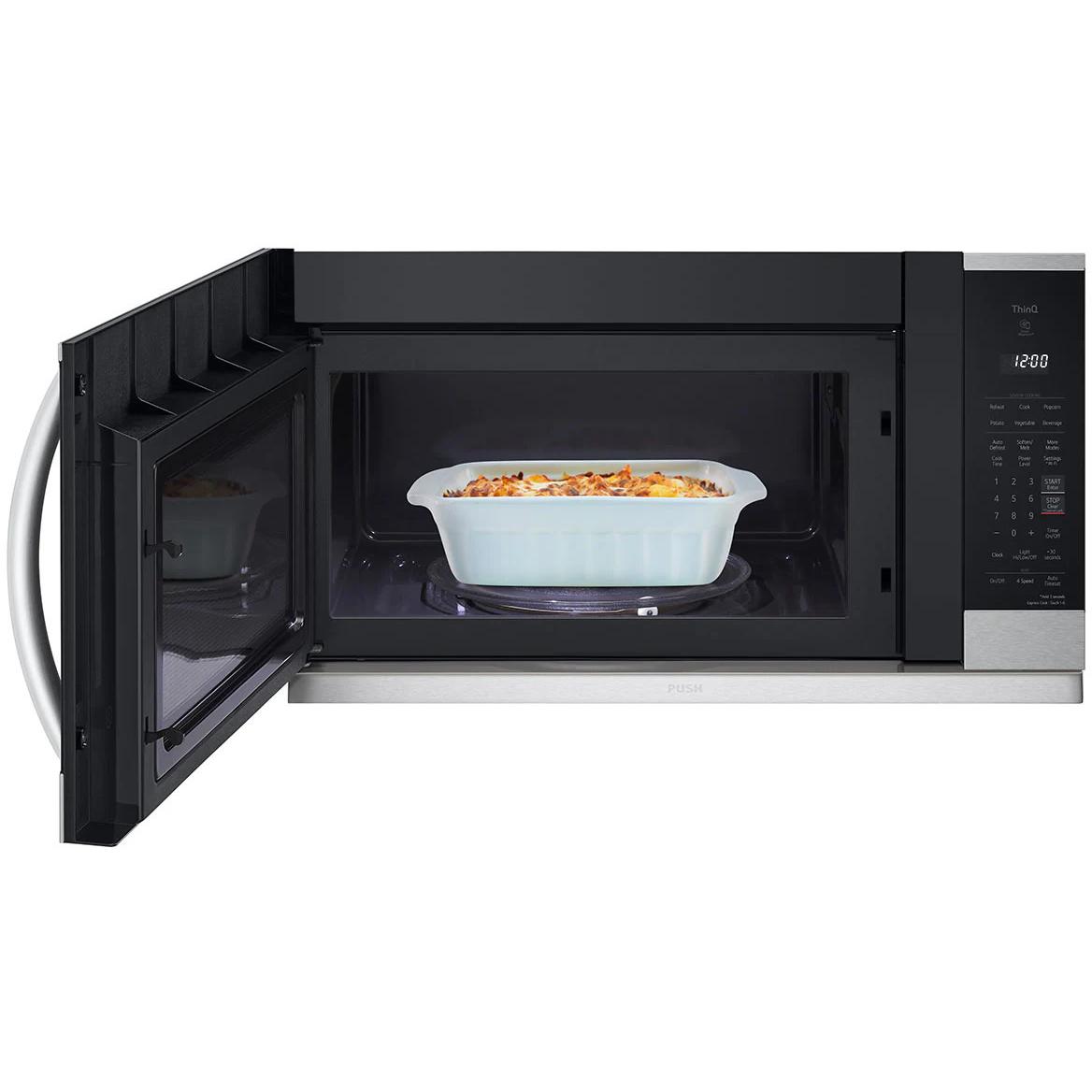 LG 30-inch, 2.1 cu. ft. Over-the-Range Microwave Oven with ExtendaVent? 2.0 MVEL2125F