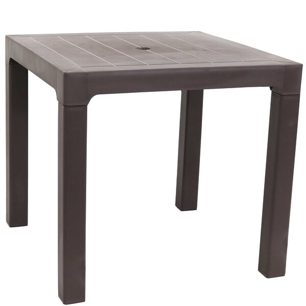 Plastic Outdoor Patio Dining Table