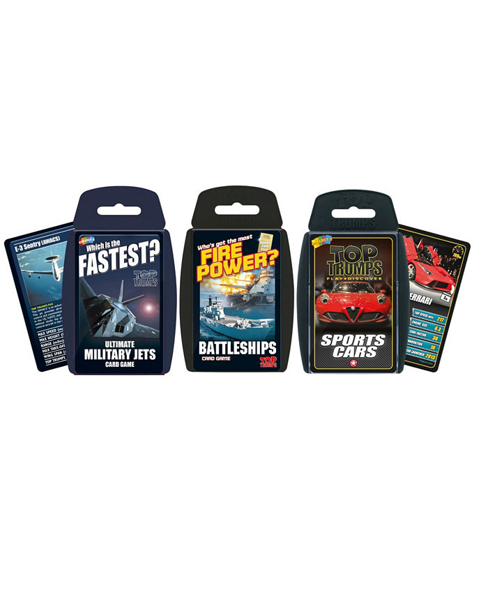 MasterPieces Puzzles Top Trumps Card Game Bundle - Mean Machine