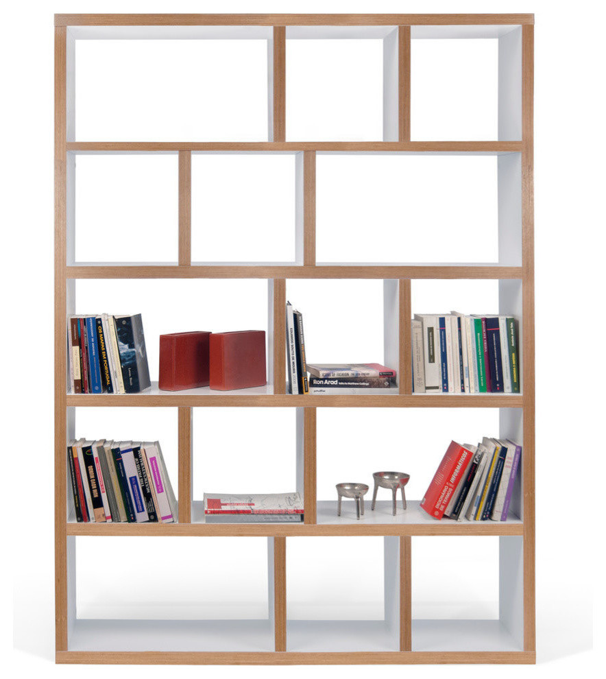 Berlin 5 Levels Bookcase  150 cm.   Contemporary   Bookcases   by TEMAHOME  Houzz