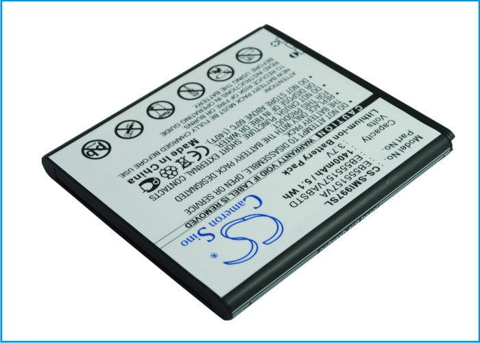 AtampT Galaxy S II Skyrocket Infuse SGHi997 Replacement Battery BatteryClerkcom Mobile Phone