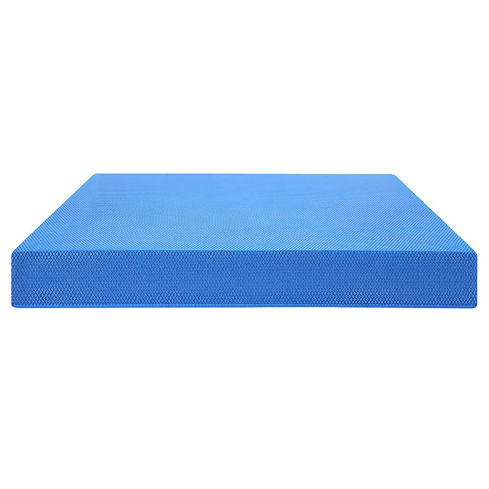 Soft Yoga Balance Cushion Pad Training Padded Waist Abdomen Exercise Fitness Mat Equipments Blue